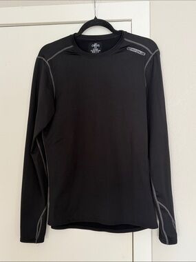 Hot Chillys Men’s Black Long Sleeve Performance Crew